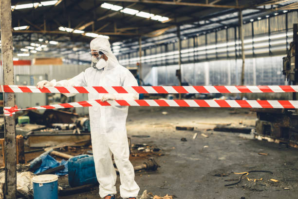 Professional Drug Lab Cleanup technician working in Rockford, TN